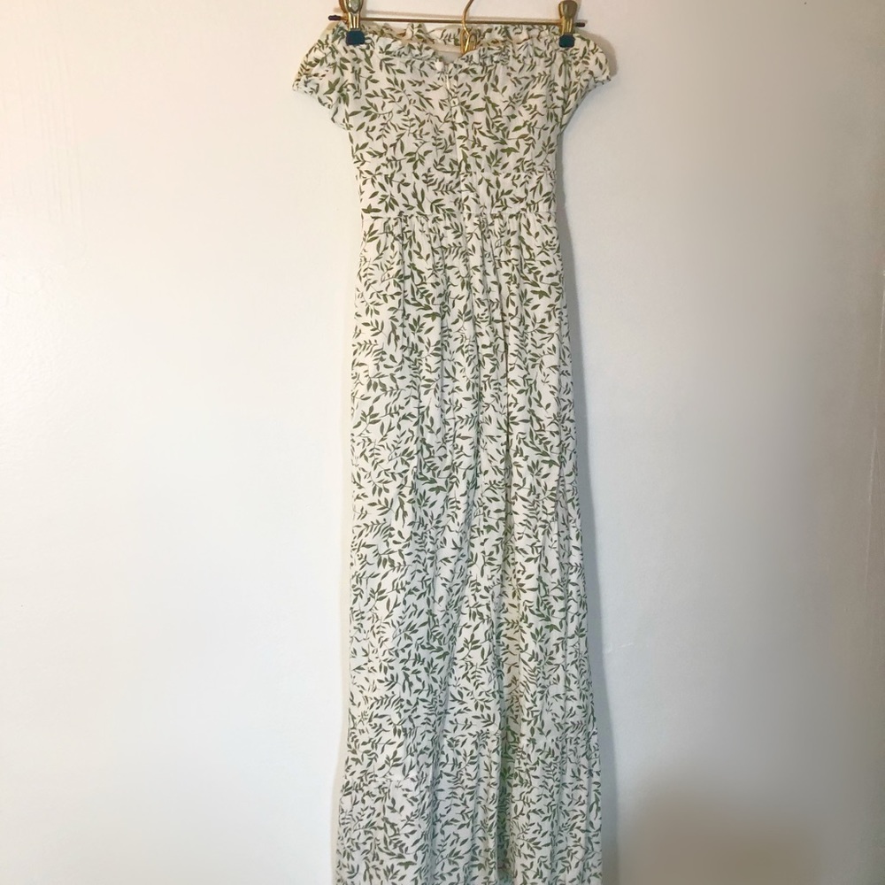Beautiful Strapless Summer Dress